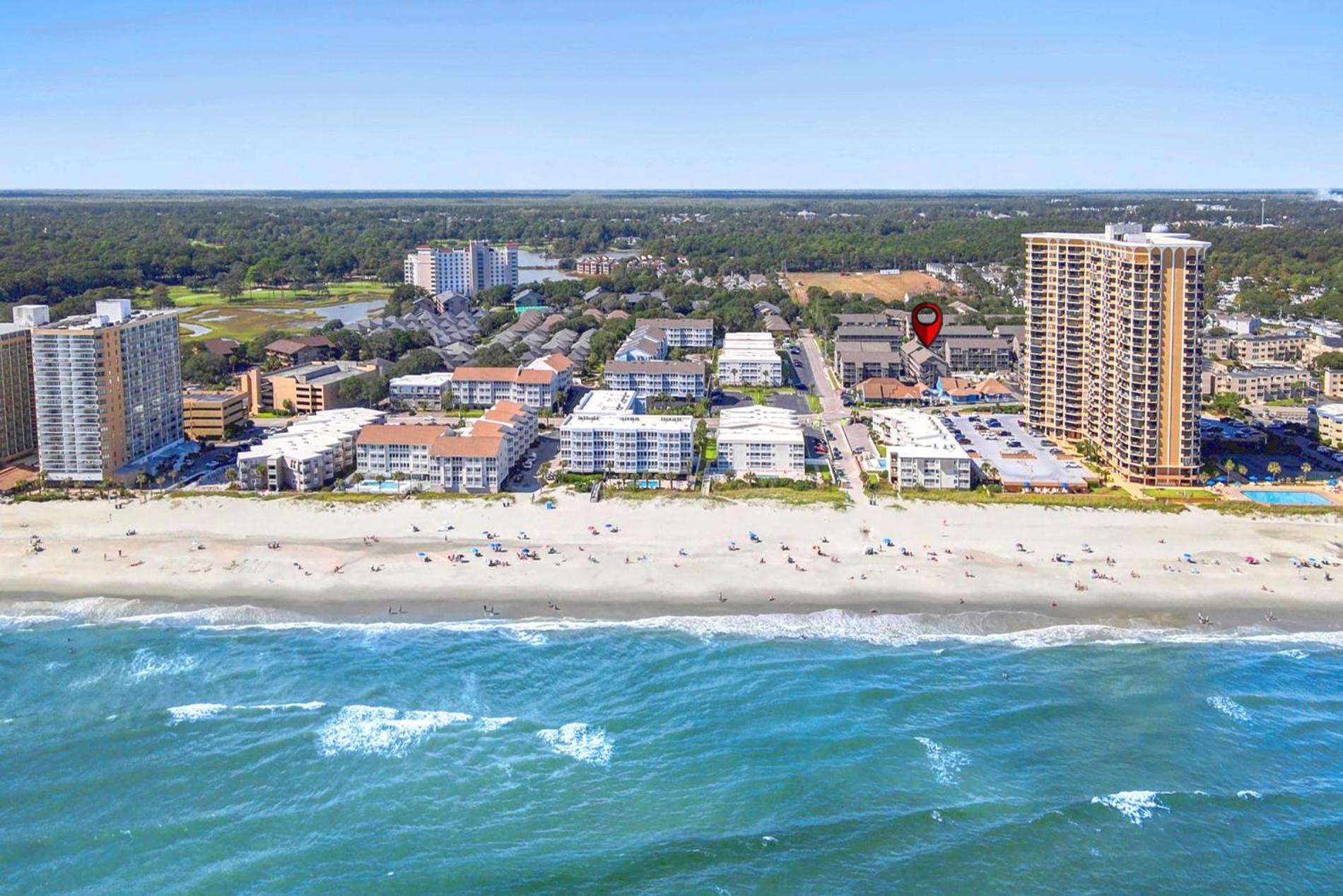 Two Bedroom Steps From The Beach! Shore Dr! Myrtle Beach Extérieur photo