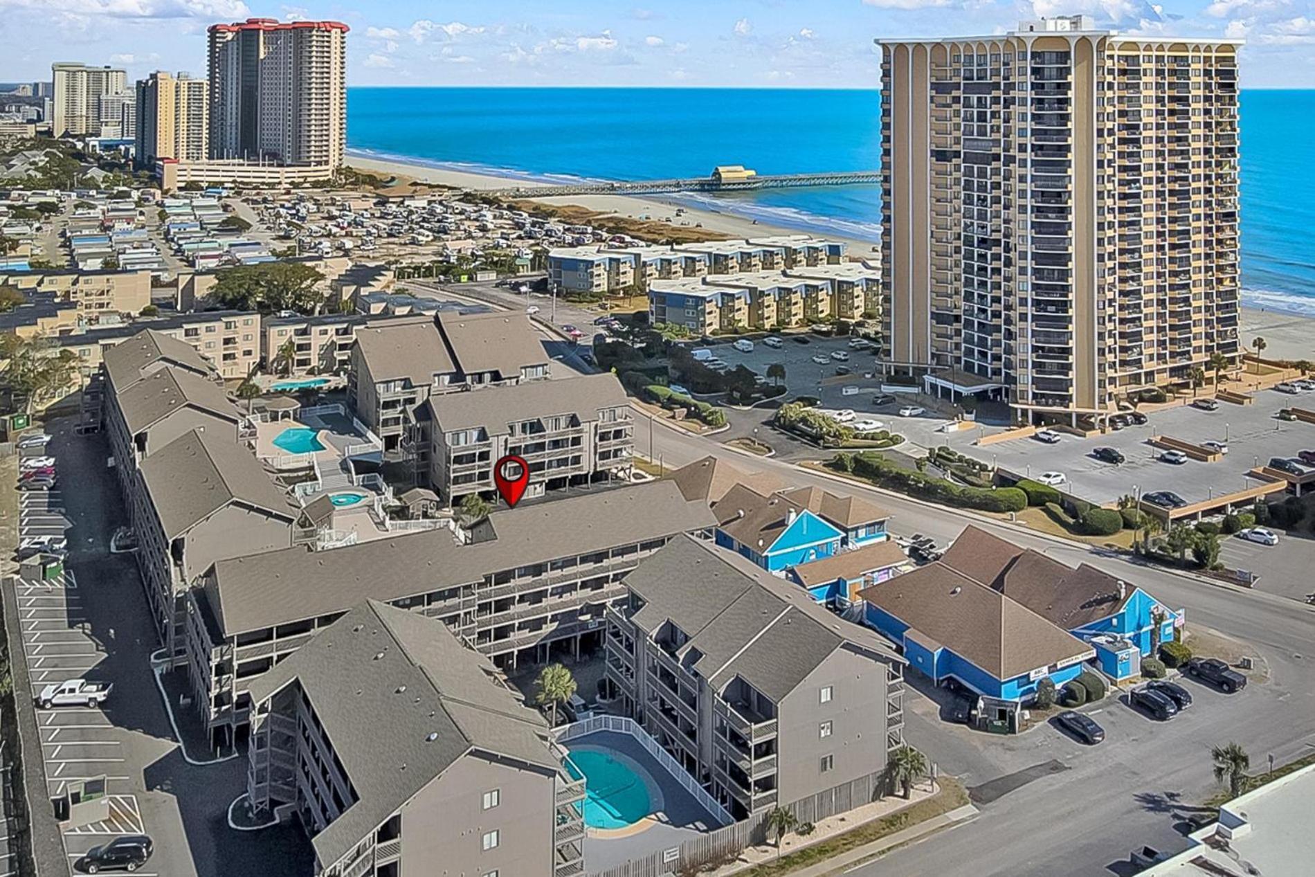 Two Bedroom Steps From The Beach! Shore Dr! Myrtle Beach Extérieur photo